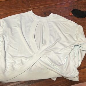 Open back Apana sweat shirt